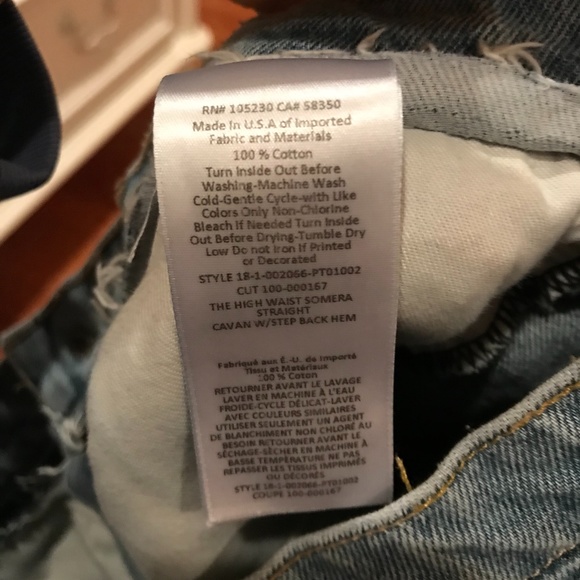 Current/Elliott High Waist Somera Jeans sz 28 - Picture 6 of 8